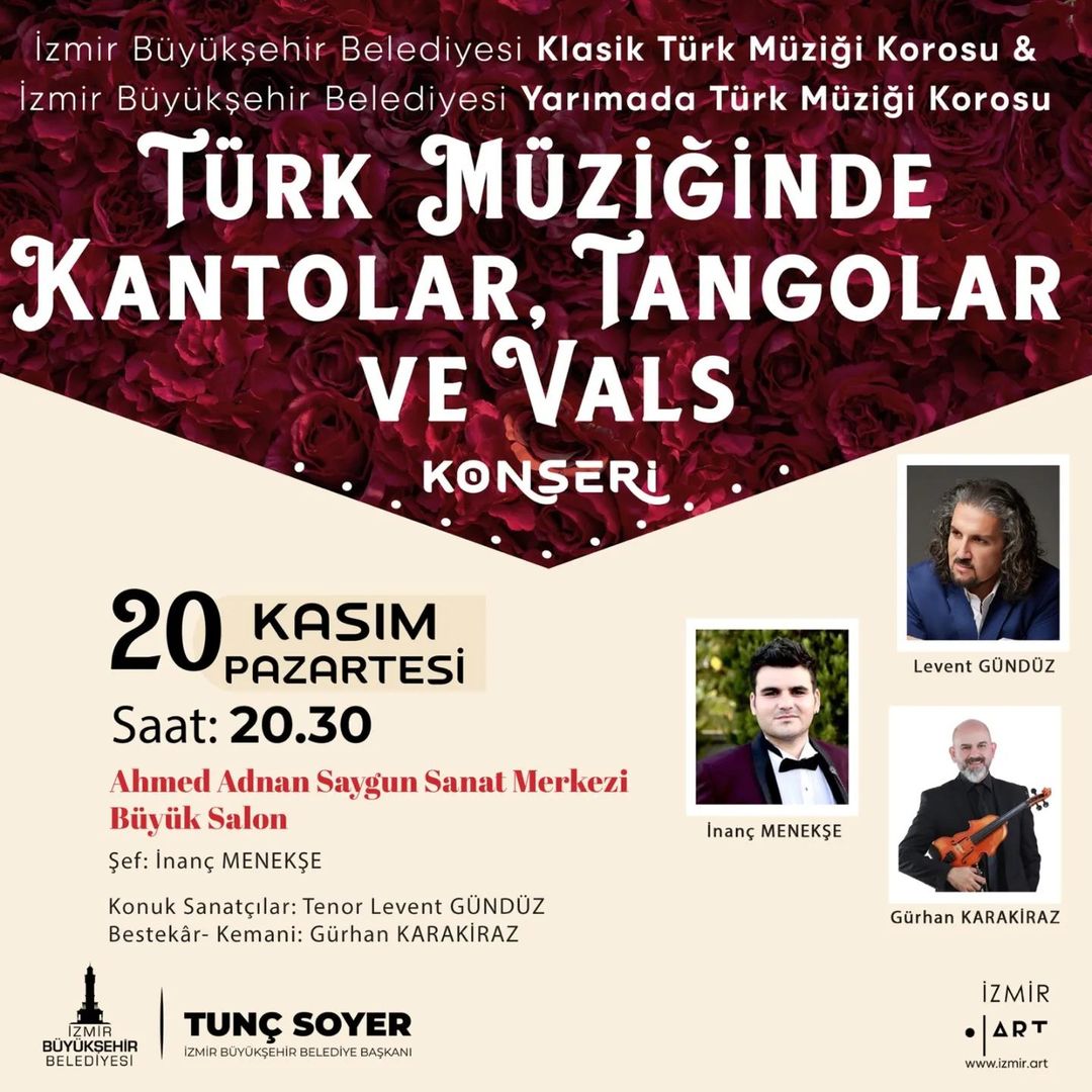 İzmir Büyükşehir Belediyesi, unutulmaz Türk müziği eserlerini İzmir'lilerle buluşturuyor.