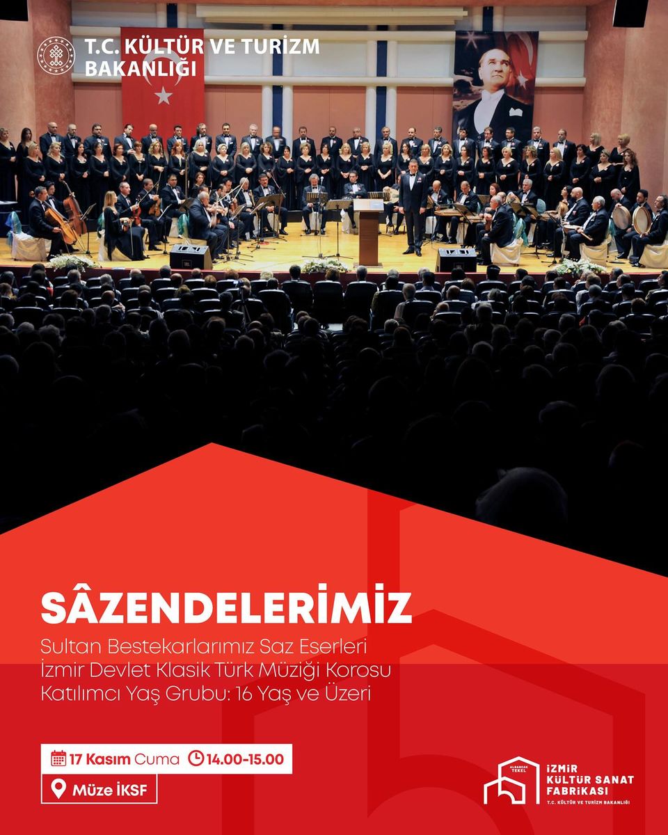 İzmir Kültür Sanat Fabrikası'ndan Bu Hafta Yeni Etkinlikler Geliyor!