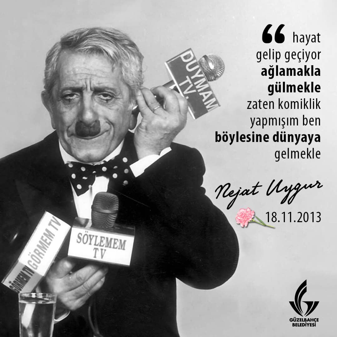 Nejat Uygur, Türk Tiyatrosunun Güzelbahçe'de anıldı