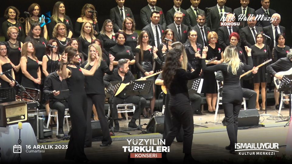 Torbalı Belediyesi Türk Halk Müziği Korosu, İzmir'de unutulmaz bir konser verdi.