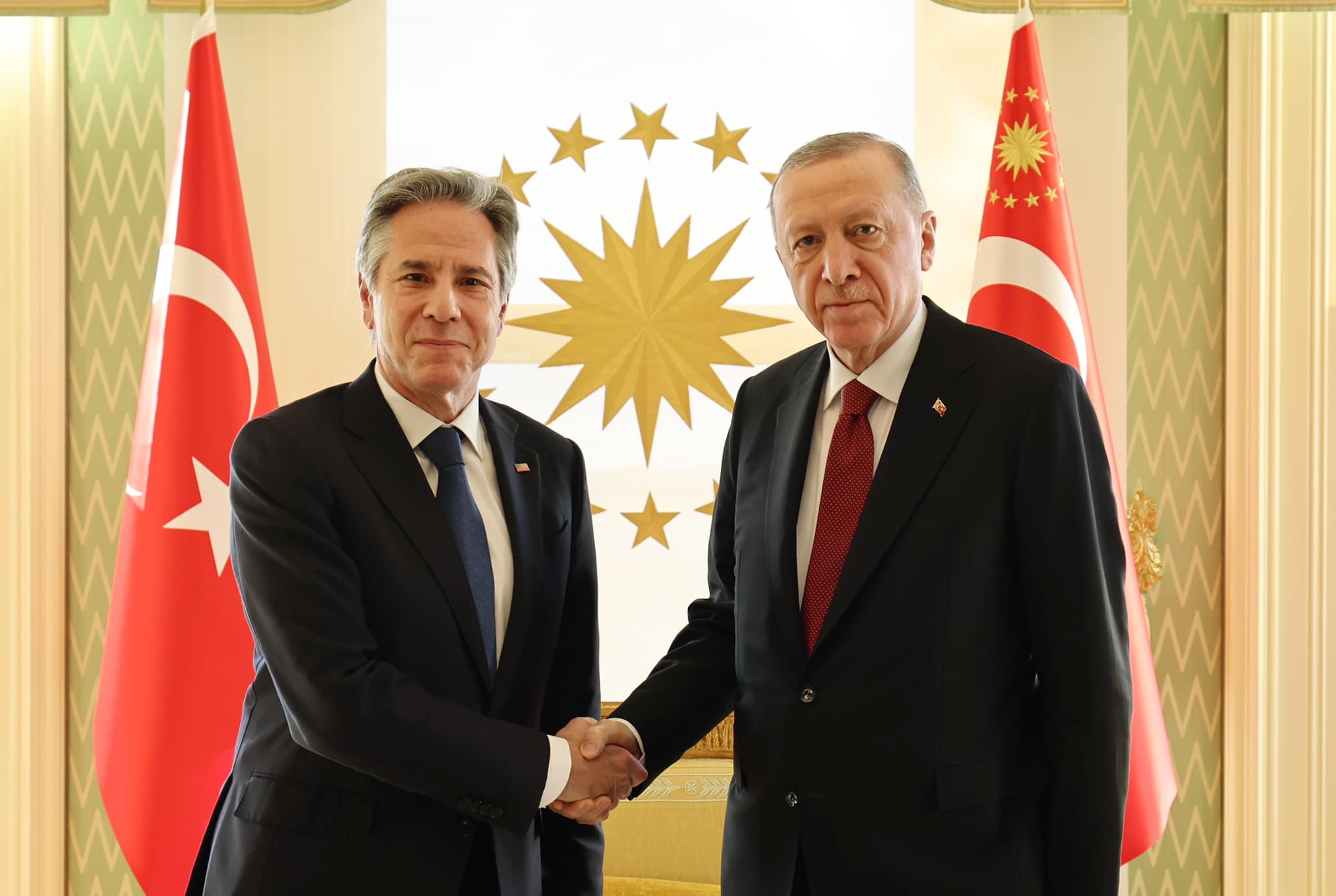 Erdoğan ve Blinken, Türkiye-ABD İlişkilerini Güçlendirmek İçin Görüştü