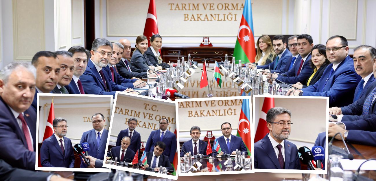 Turkiye ve Azerbaycan Arasinda Tarimsal Isbirligi Icin Niyet Beyani Imzalandi