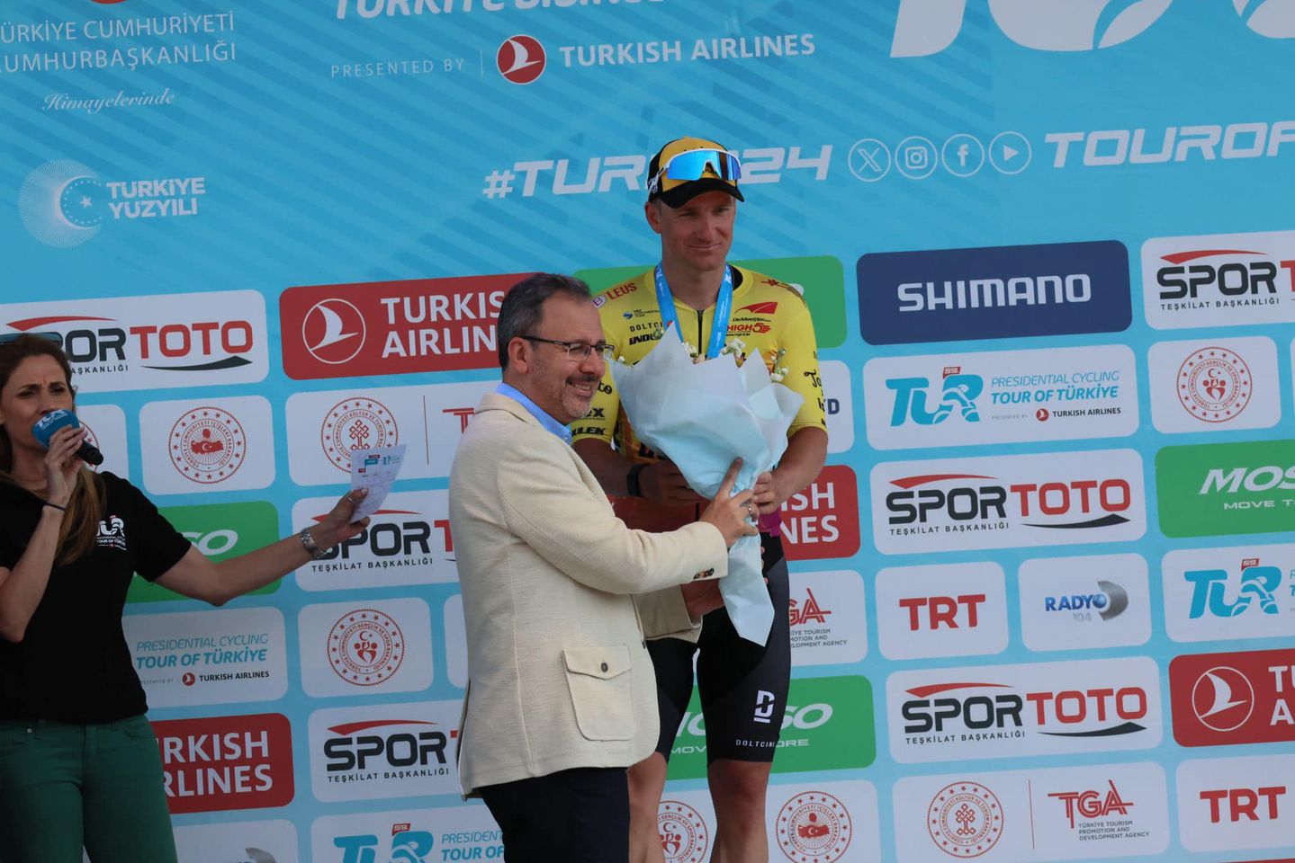 59. Cumhurbaşkanlığı Türkiye Bisiklet Turu'nun Yedinci Etabında Başarılar Öne Çıktı
