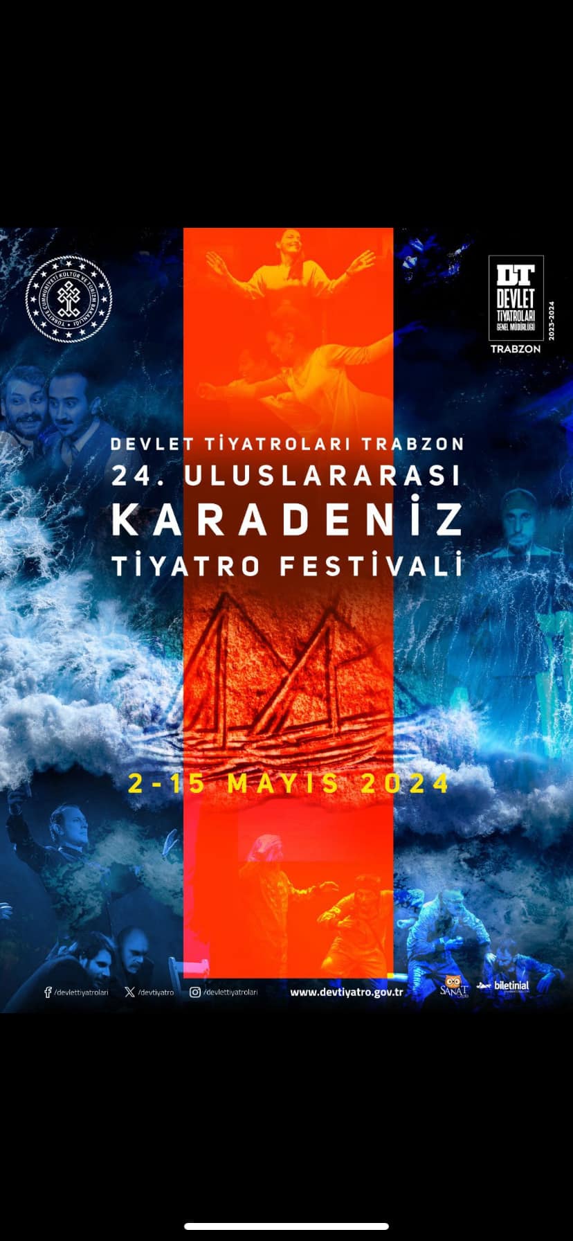 24. Uluslararası Karadeniz Tiyatro Festivali Başlıyor