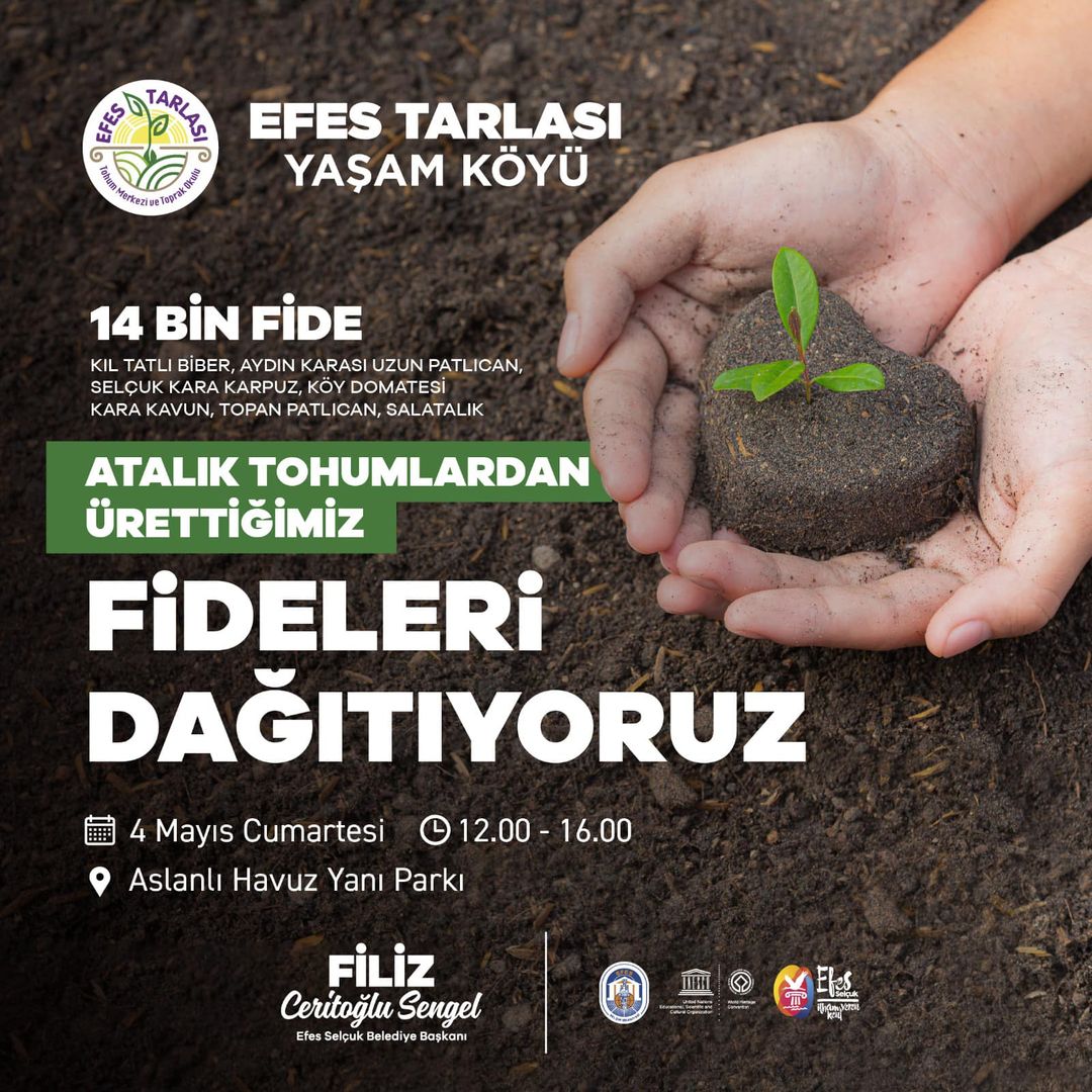 İzmir Belediyesi'nden Çiftçilere Destek: 14 Bin Atalık Tohum Fidesi Dağıtılacak
