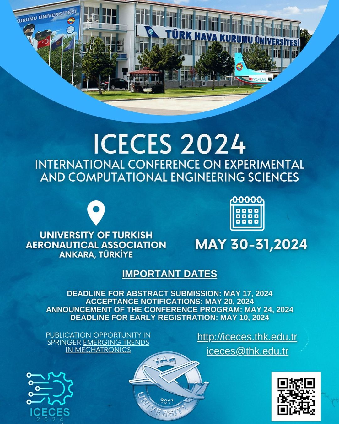 Türk Hava Kurumu Üniversitesi'nden Uluslararası Mühendislik Konferansı