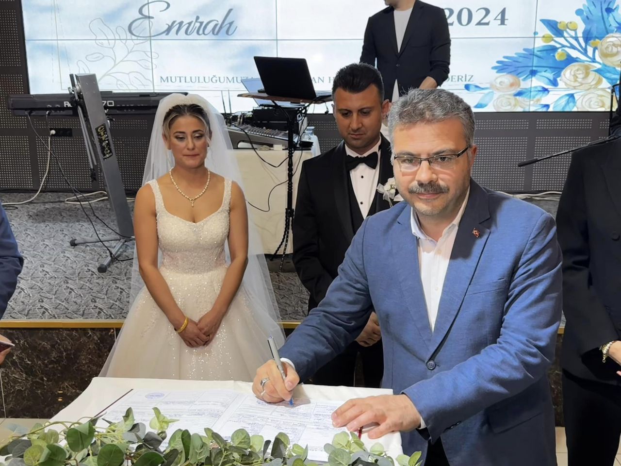 Aydın'da Özmen'den Nikah Şahitliği