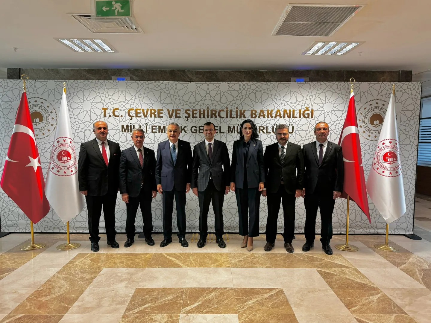 AK Parti Milletvekili Mustafa Savaş, Milli Emlak Genel Müdürlüğü'nü Ziyaret Etti