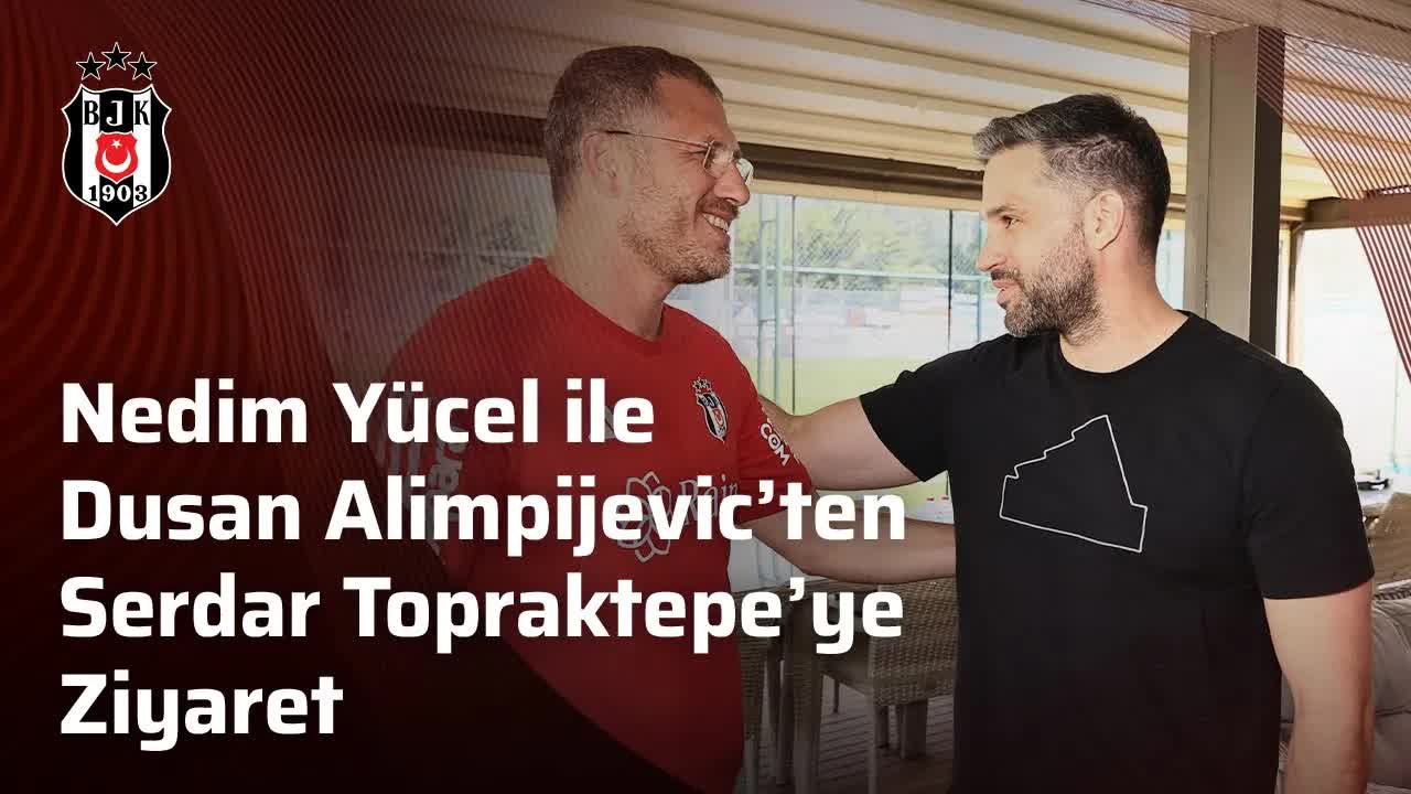 Beşiktaş Emlakjet Erkek Basketbol Takımı Yöneticileri, Teknik Sorumlu Serdar Topraktepe'yi Ziyaret Etti