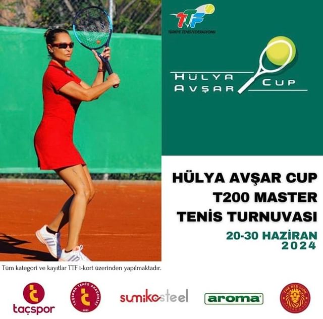 Ünlü Sanatçı Hülya Avşar'ın Düzenlediği Hülya Avşar Cup Tenis Turnuvası Başlıyor