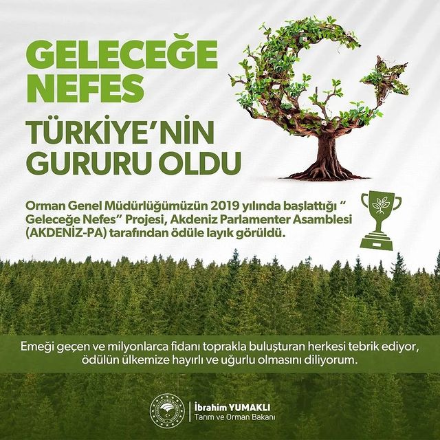 Aydın İl Tarım ve Orman Müdürlüğü'ne Ödül