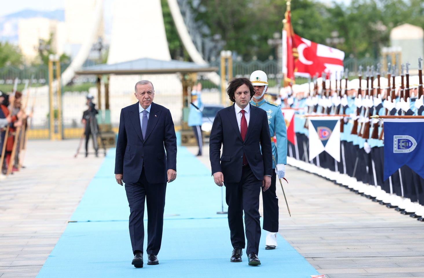 Türkiye ve Gürcistan Başbakanları Arasındaki Görüşme