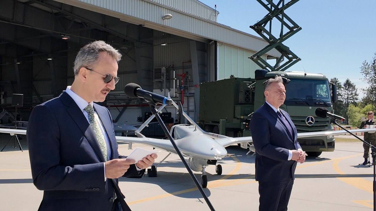 Savunma Sanayii Başkanı Haluk Görgün, Polonya'da düzenlenen İnsansız Hava Araçları Üssü'ne katıldı