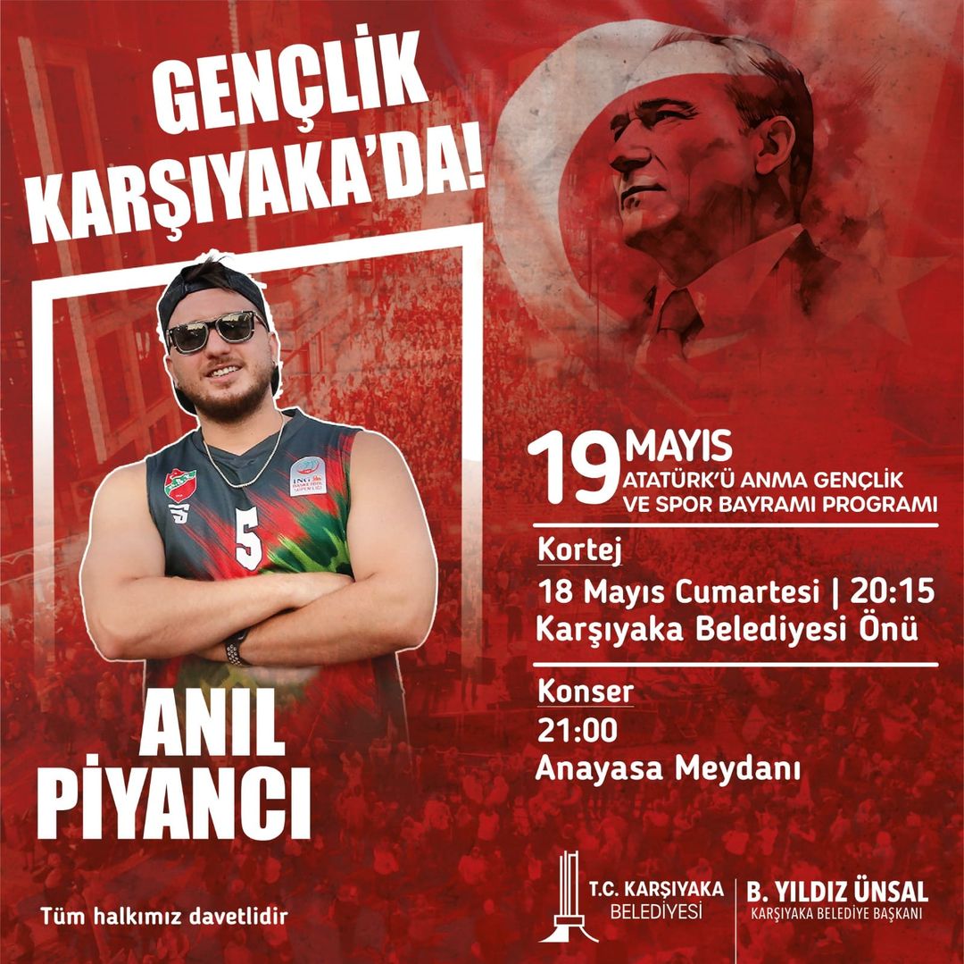19 Mayıs Atatürk’ü Anma Gençlik ve Spor Bayramı Kutlanacak