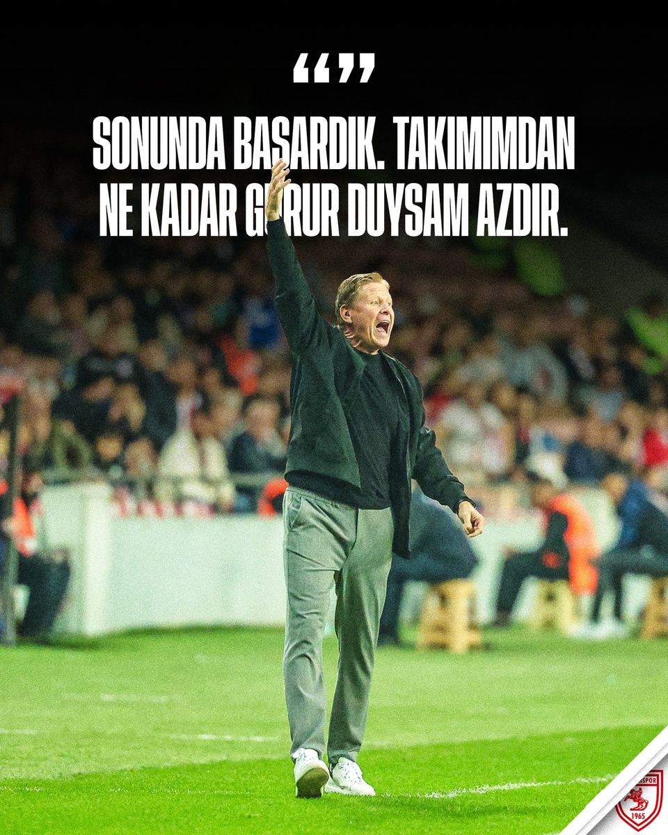 Samsunspor Teknik Direktörü Markus Gisdol, Corendon Alanyaspor Maçını Değerlendirdi