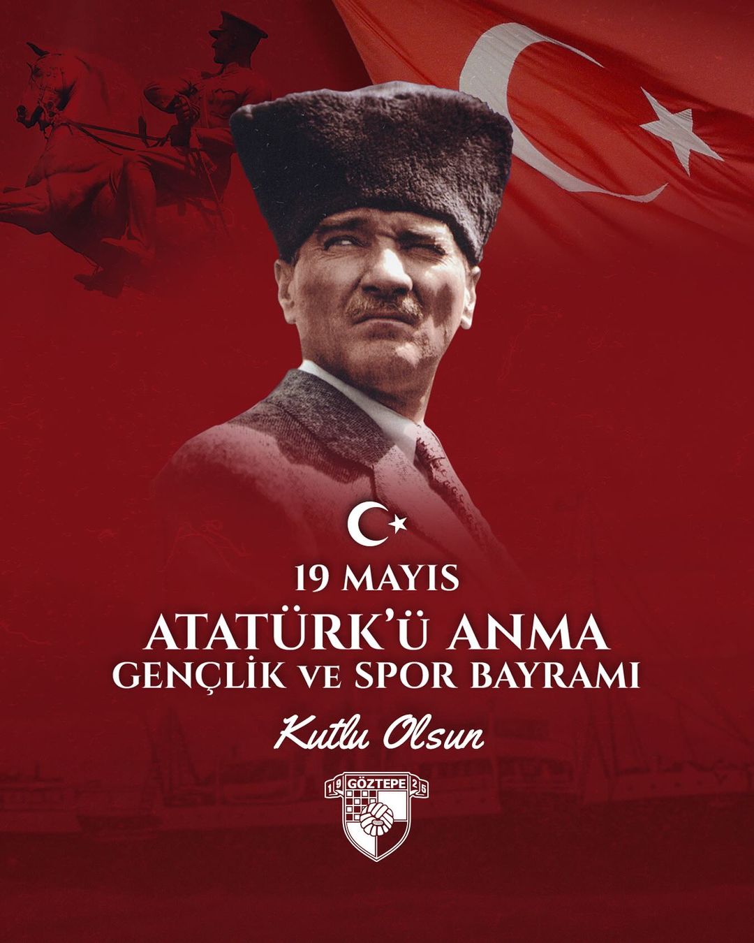 Göztepe Spor Kulübü 19 Mayıs'ı Kutladı