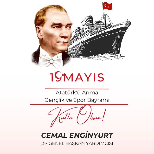 DP Genel Başkan Yardımcısı Cemal Enginyurt'tan 19 Mayıs Mesajı