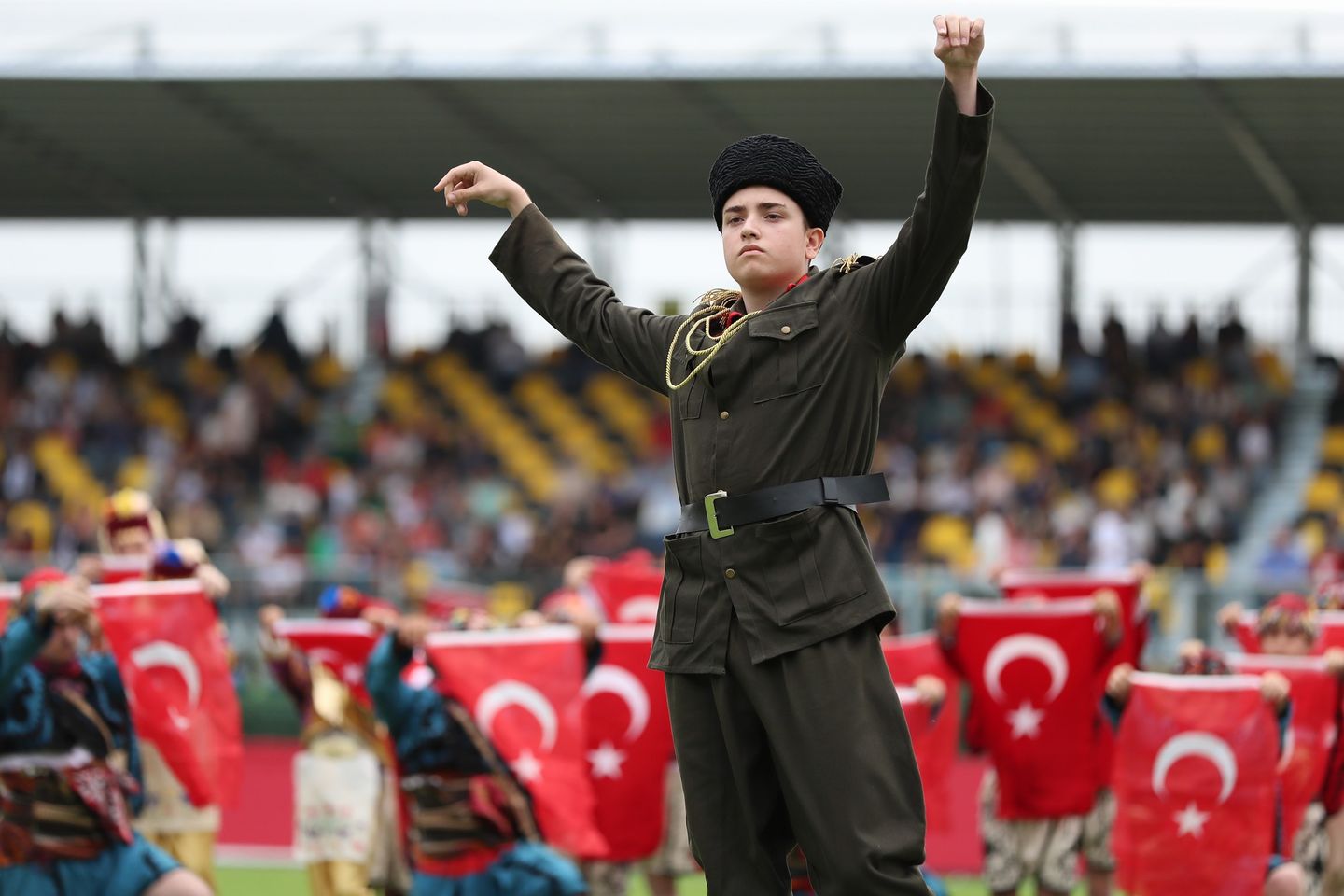 Türkiye Cumhuriyeti'nin Kurucusu Atatürk'ün Gençliğe Armağanı 19 Mayıs Coşkuyla Kutlandı