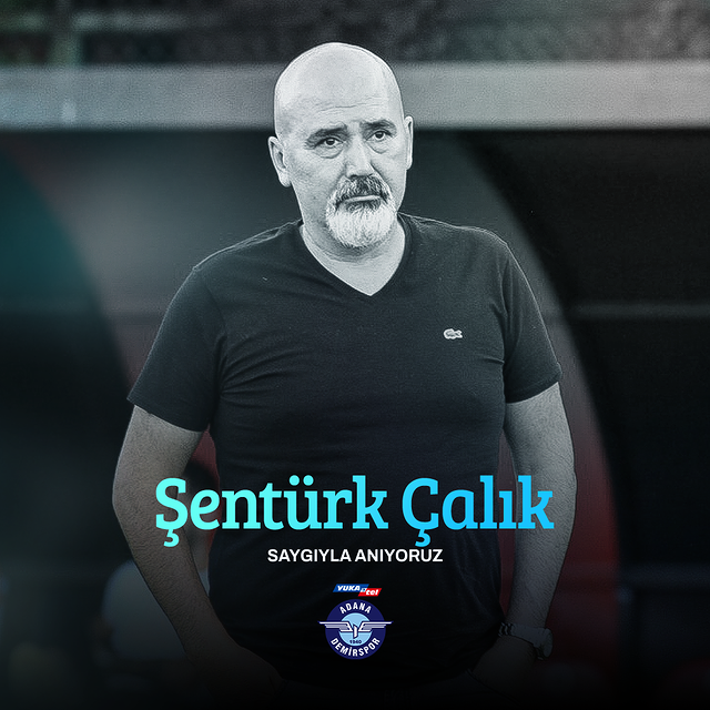 Adana Demirspor Kulübü, Şentürk Çalık'ı Anıyor