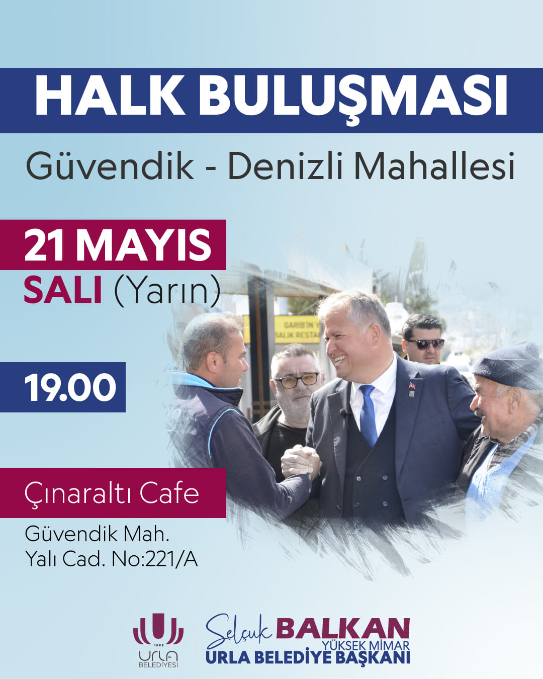 İzmir Urla Belediyesi Halkla Buluşma Etkinlikleri