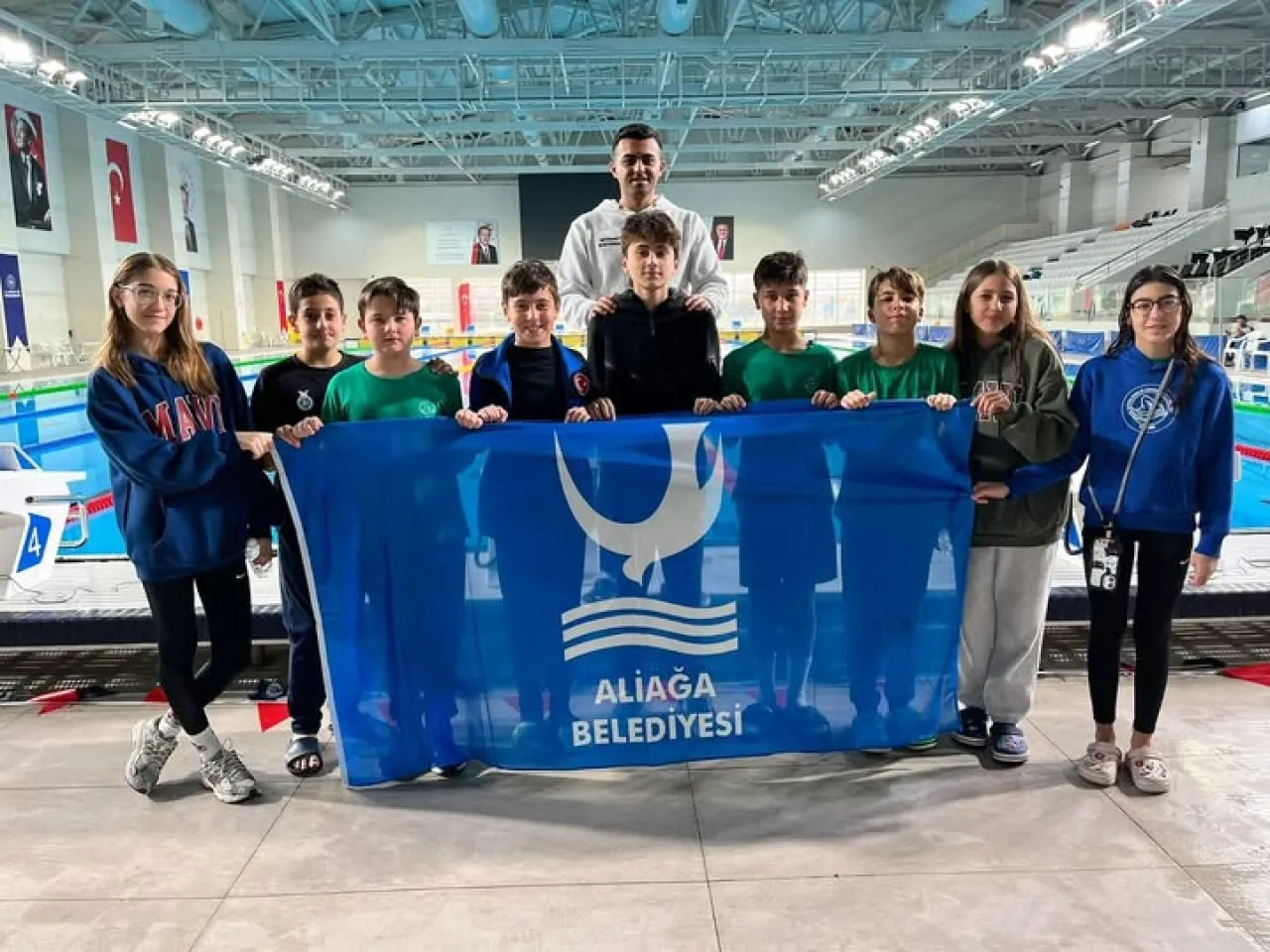 Aliağalı Yüzücüler Türkiye Finallerine Yükseldi