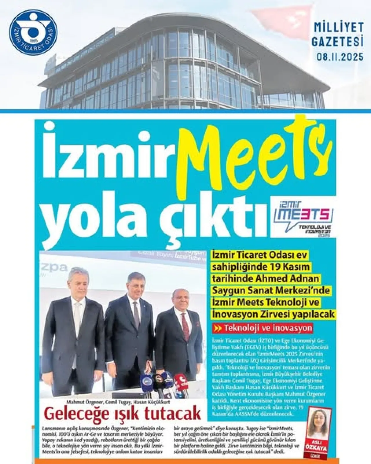 İzmir'de Teknoloji ve İnovasyon Buluşması: İzmirMeets Etkinliği Yaklaşıyor