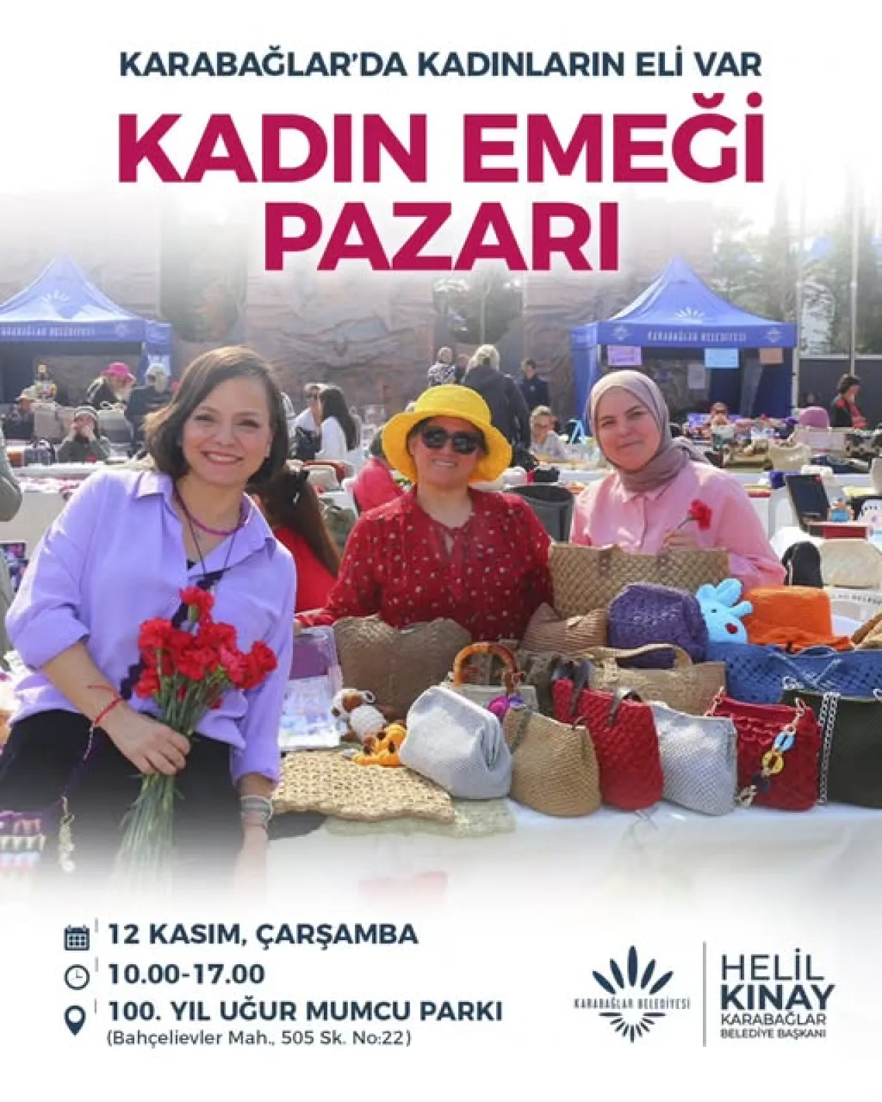 Karabağlar'da Kadın Emeği Pazarı Açılıyor