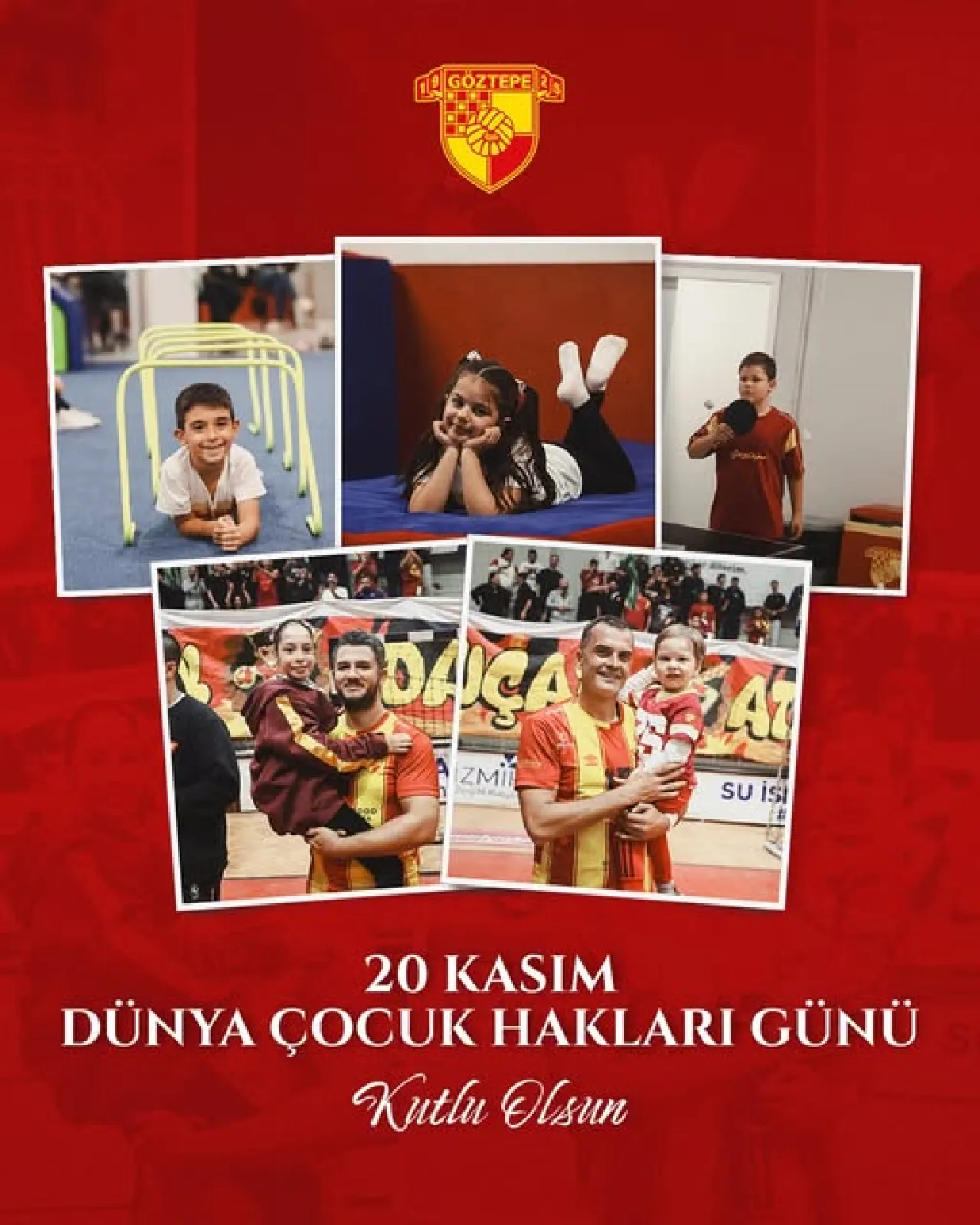 Göztepe'den 20 Kasım Dünya Çocuk Hakları Günü Mesajı