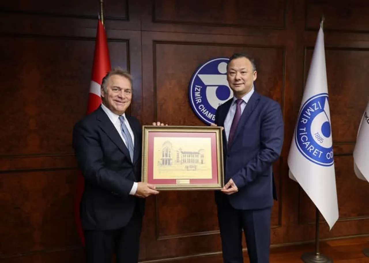 İzmir Ticaret Odası, Kırgızistan Büyükelçisi'ni Ağırladı