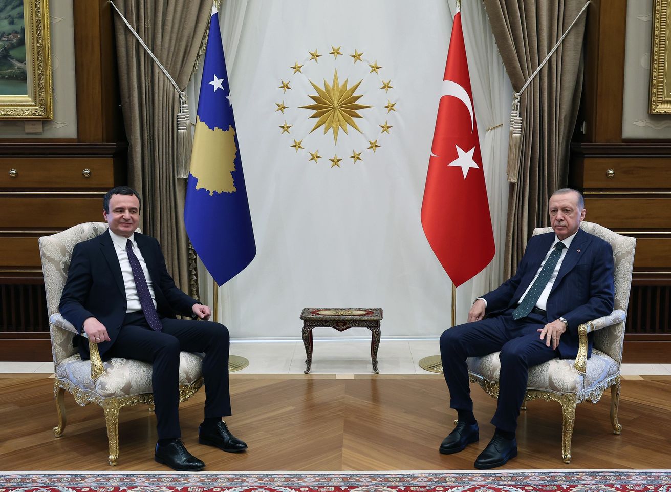 Recep Tayyip Erdoğan, Kosova Başbakanı Albin Kurti ile Görüştü