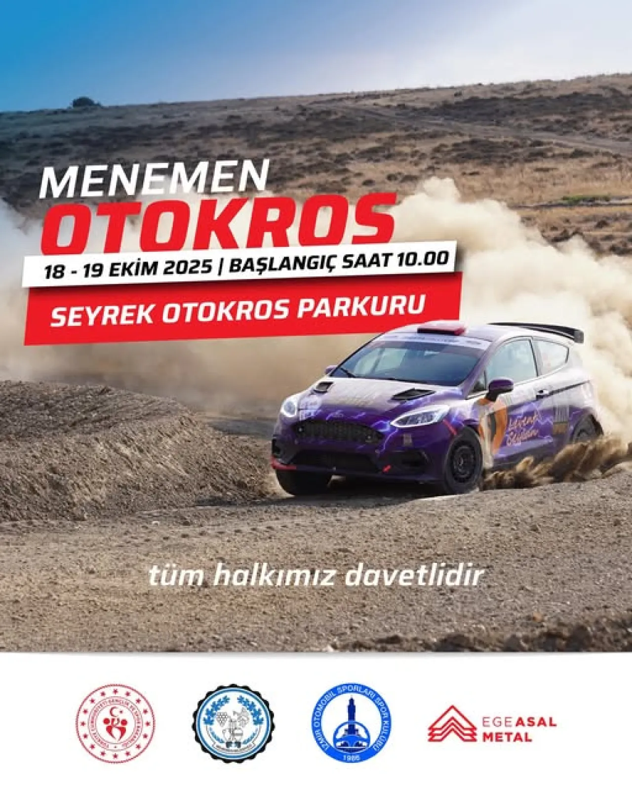 Menemen'de Adrenalin Dorukta: Otokros Yarışı Heyecanı Başlıyor