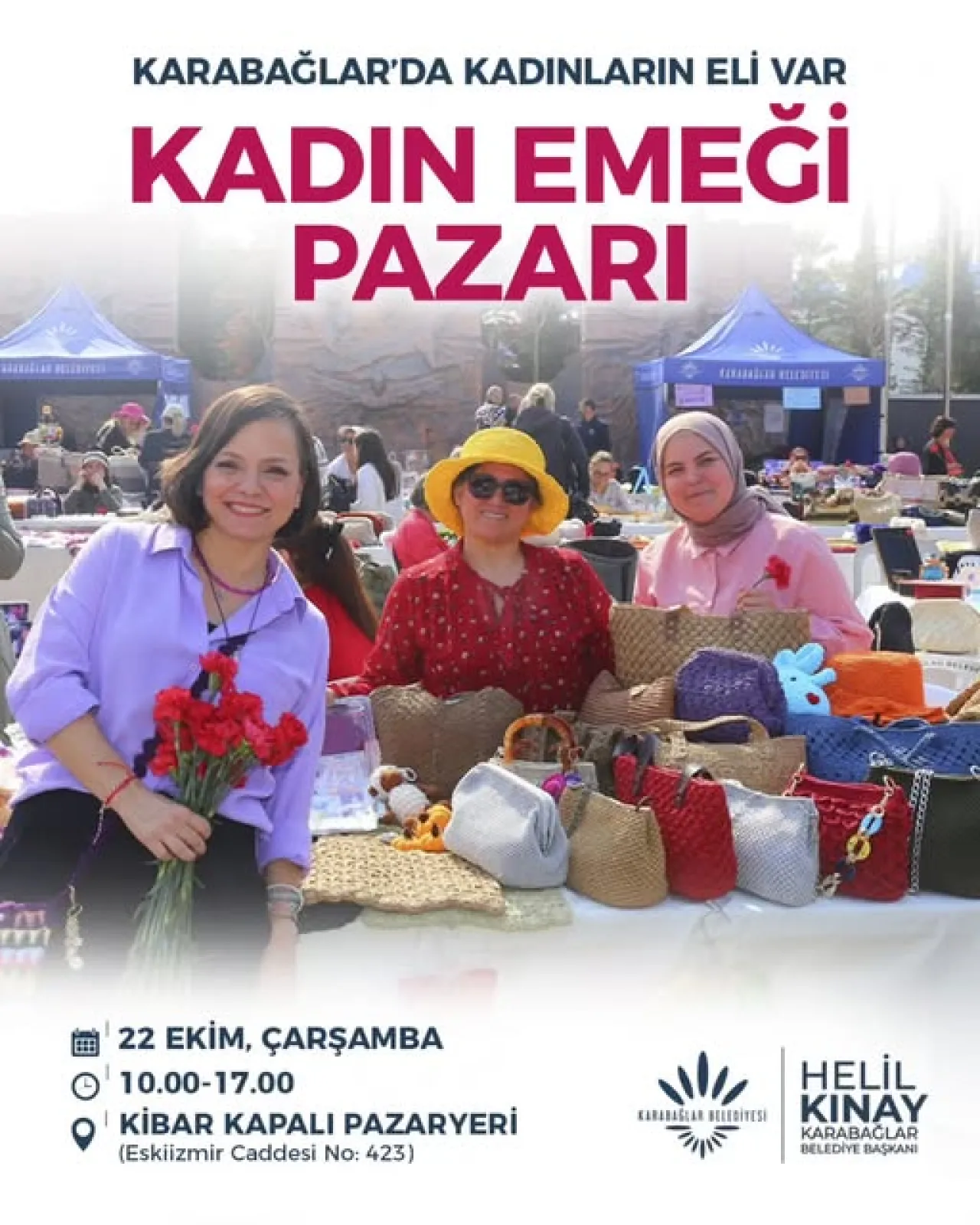 Karabağlar'da Kadın Emeği Pazarı Açılıyor