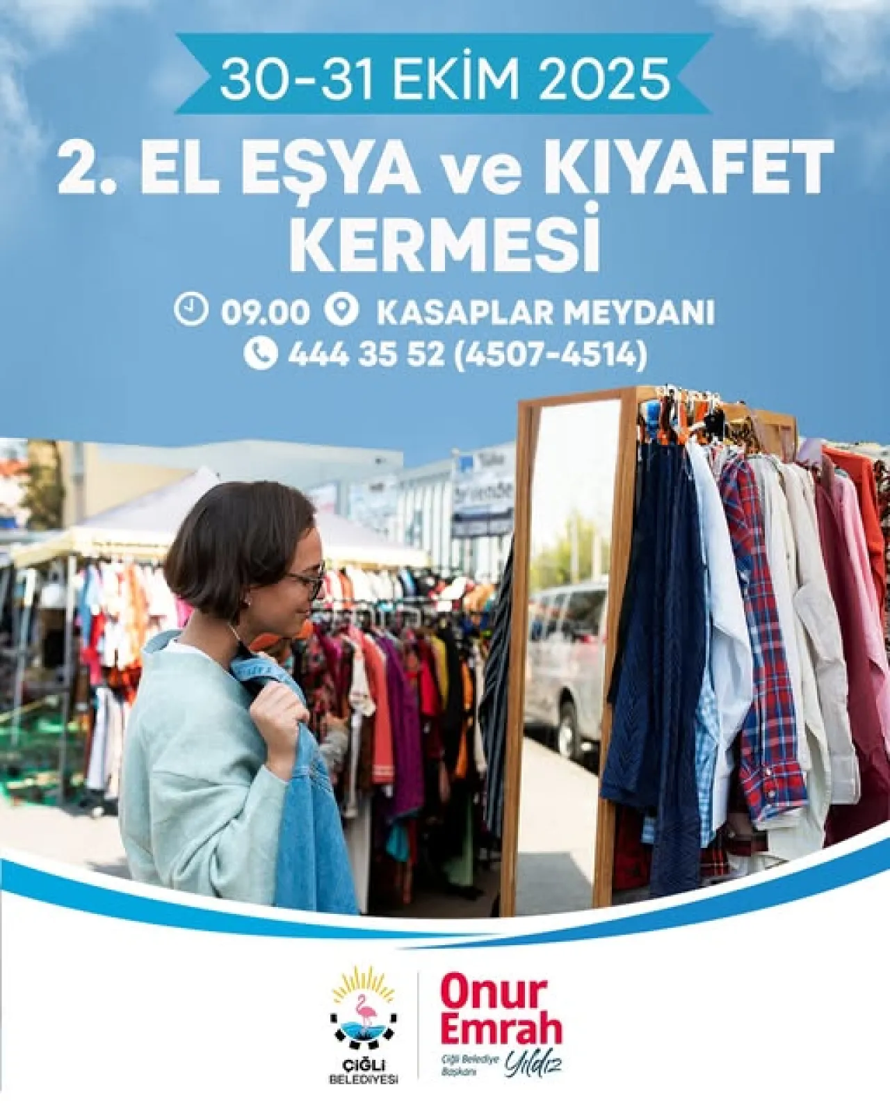 Çiğli'de İkinci El Eşya Takas Etkinliği: Eşyalar Yeni Sahiplerini Buluyor