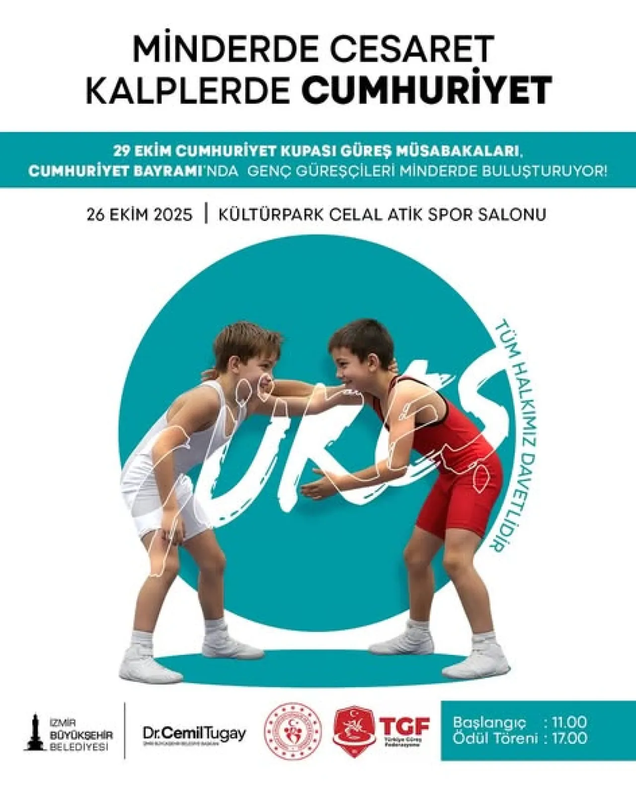 Cumhuriyet Coşkusu İzmir'de Minderlere Yansıdı