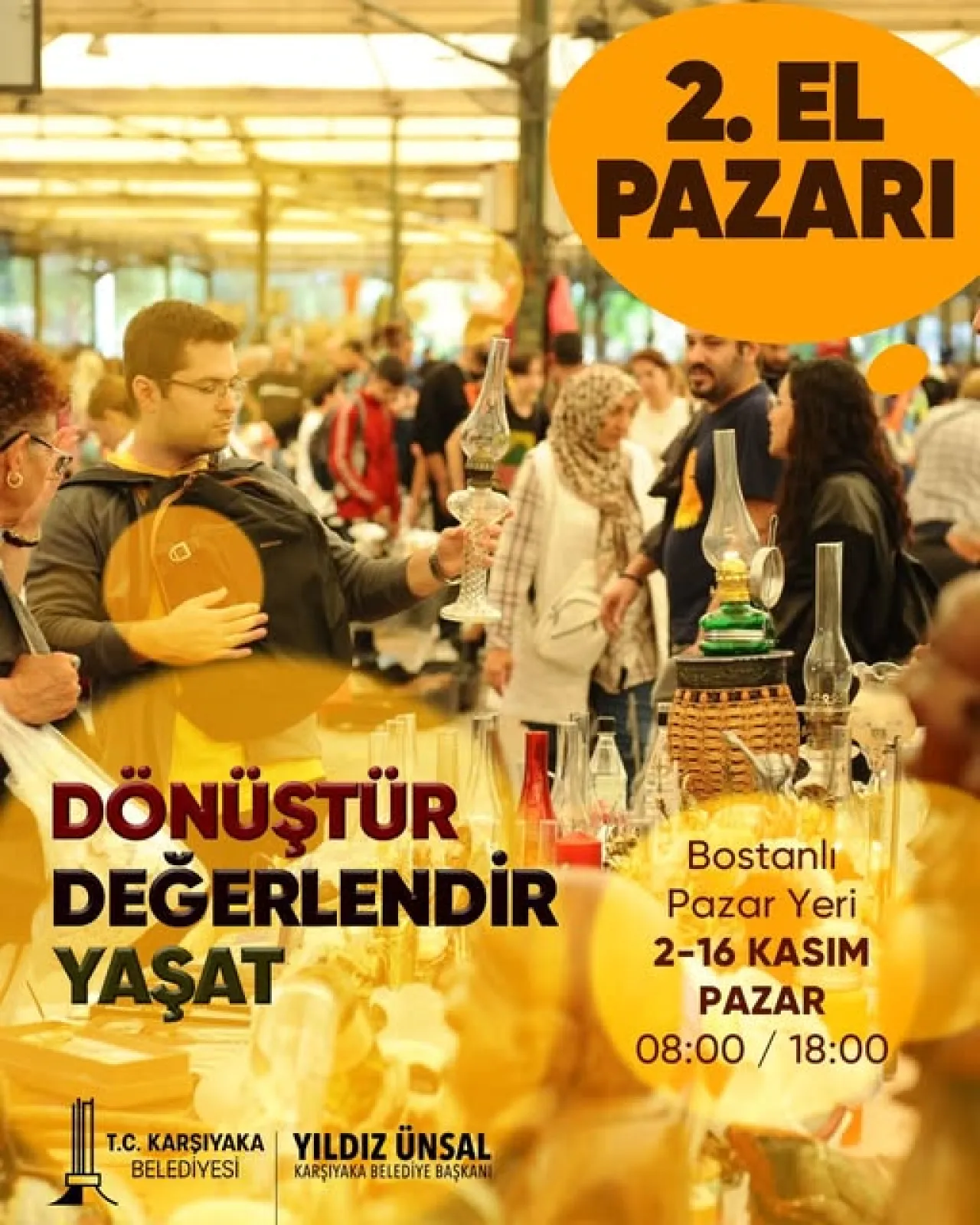 Karşıyaka'da İkinci El Pazarı: Ekonomiye ve Doğaya Katkı