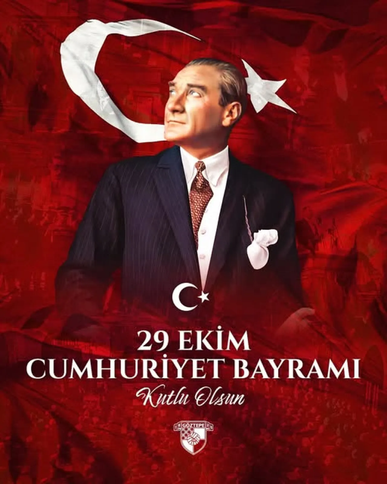 Göztepe Spor Kulübü'nden 29 Ekim Cumhuriyet Bayramı Mesajı