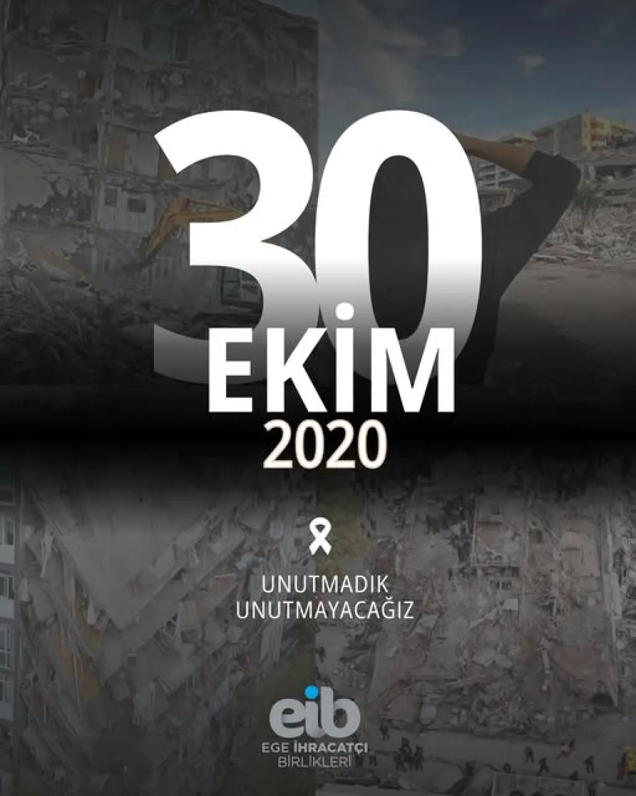 Ege İhracatçı Birlikleri 30 Ekim İzmir Depremi'nde Hayatını Kaybedenleri Andı